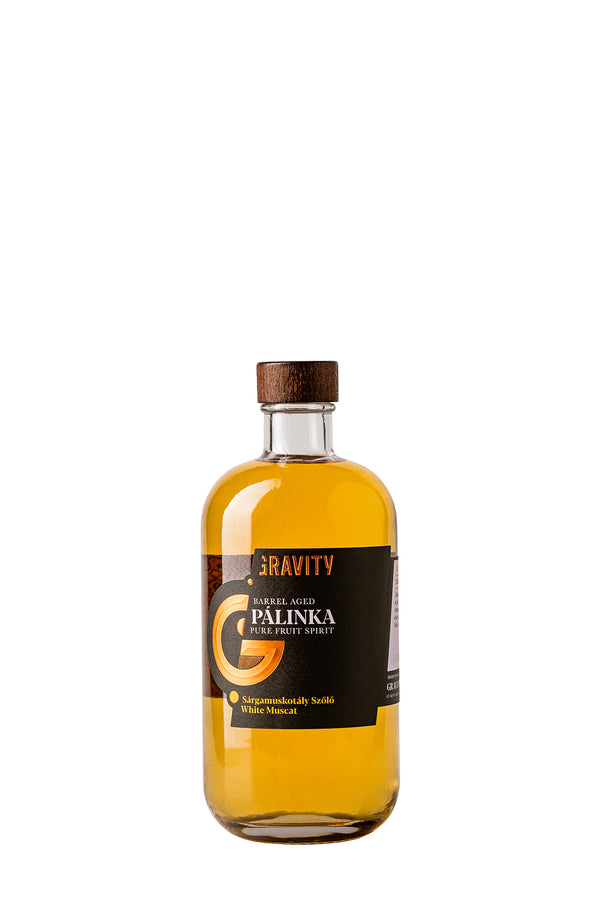 Gravity Spirits - Érlelt Sárgamuskotály Pálinka (500mL)