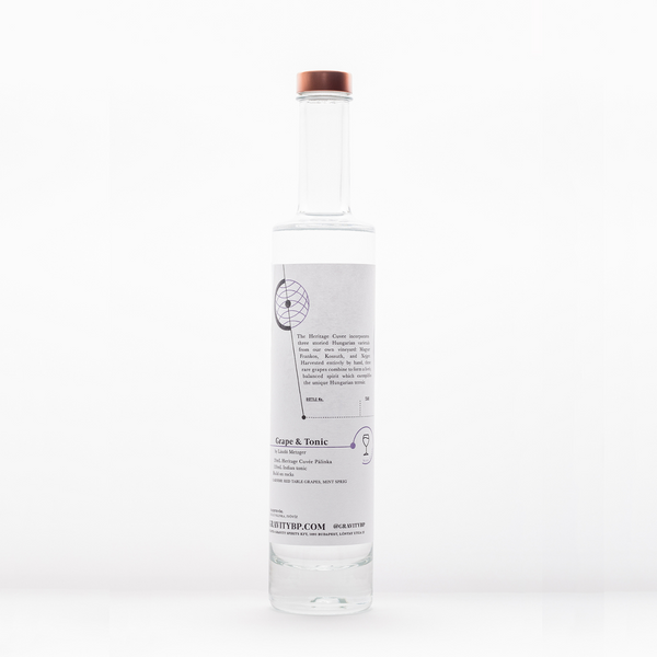 Gravity Spirits - Heritage Cuvée Szőlő Pálinka (350mL)