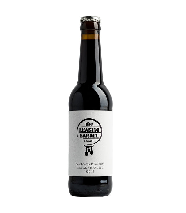 Pivovarna Pelicon - Leaking Barrel Brazil Coffee Porter 2024 (330mL)