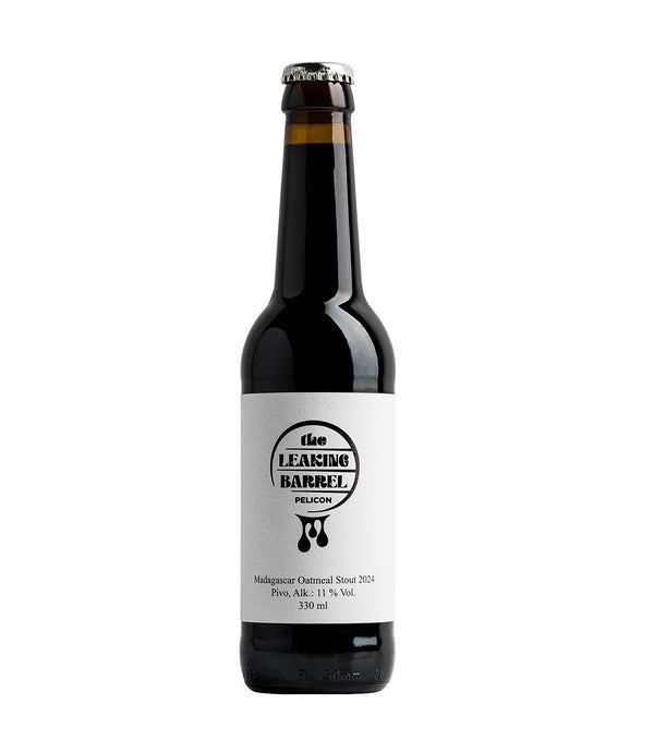 Pivovarna Pelicon - Leaking Barrel Madagascar Oatmeal Stout 2024 (330mL)